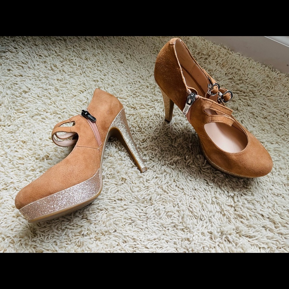 Glitter heels